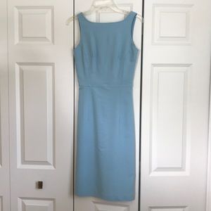 Express Powder Blue Dress